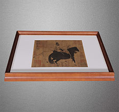 枣庄书画装裱配框服务案例